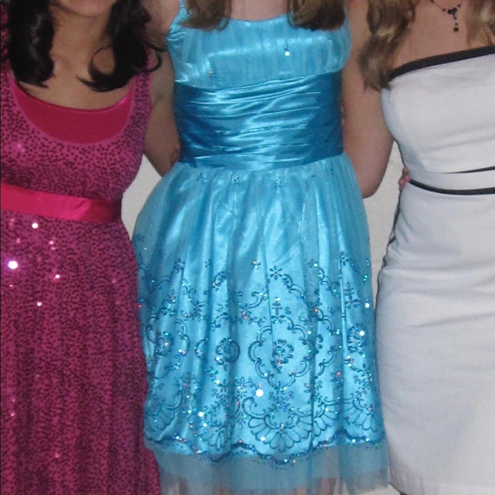 Blue Junior Dress